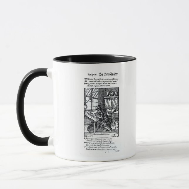 The Engraver, published by Hartman Schopper Mug (Left)