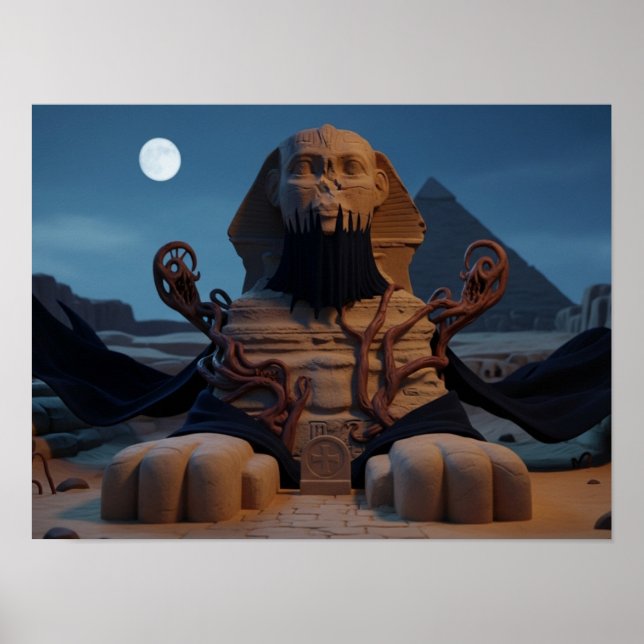The Enigmatic Sphinx Poster (Front)