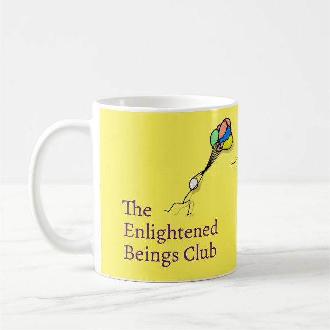 The Enlightened Beings Club Affirmation Mug (11oz) (Left)