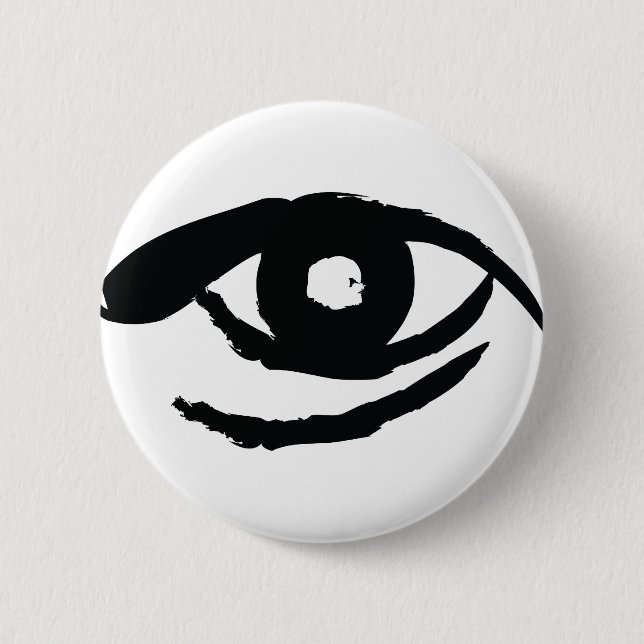 The Enlightened Eye 2 Inch Round Button (Front)