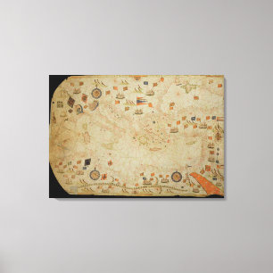 The entire Mediterranean Basin Canvas Print