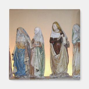 The Entombment, 1490 (painted stone) (detail) 3 Magnet