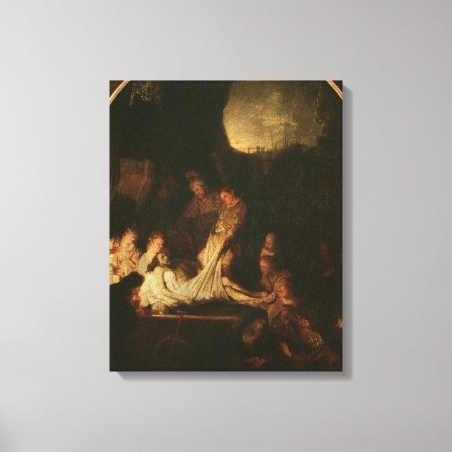 The Entombment, c.1639 Canvas Print (Front)