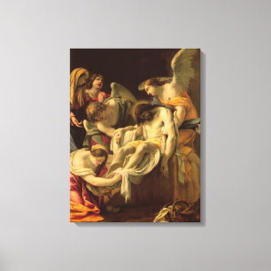 The Entombment Canvas Print