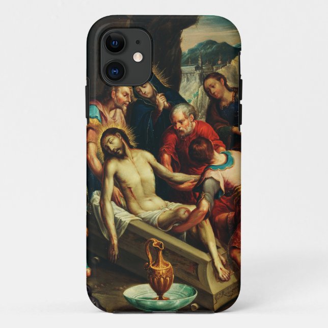 The Entombment of Christ Juan Rodríguez Juarez Case-Mate iPhone Case (Back)