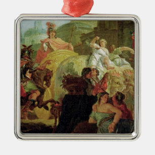 The Entrance of Alexander the Great Metal Ornament
