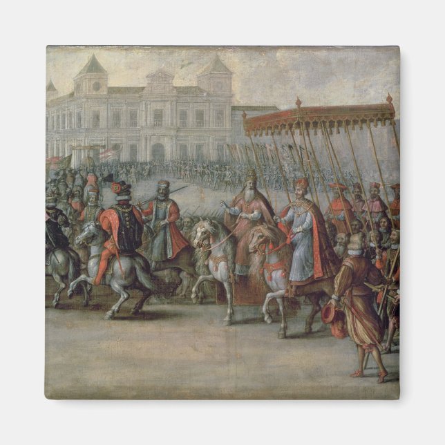 The Entrance of Charles V Magnet (Front)