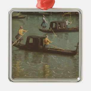 The Entrance to the Grand Canal Metal Ornament