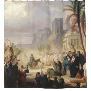 The Entry Christ Jerusalem Louis Felix Leullier