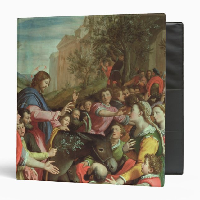 The Entry of Christ into Jerusalem Binder (Front/Inside)
