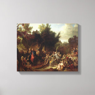 The Entry of Christ into Jerusalem, c.1720 Canvas Print