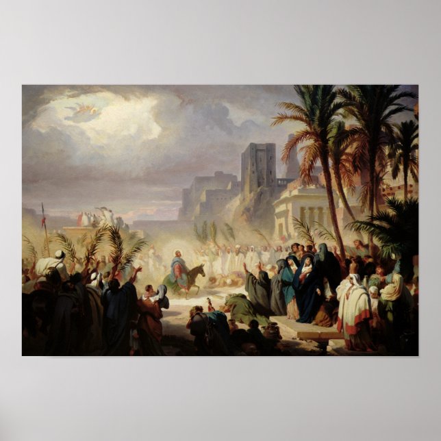 The Entry of Christ into Jerusalem Poster (Front)
