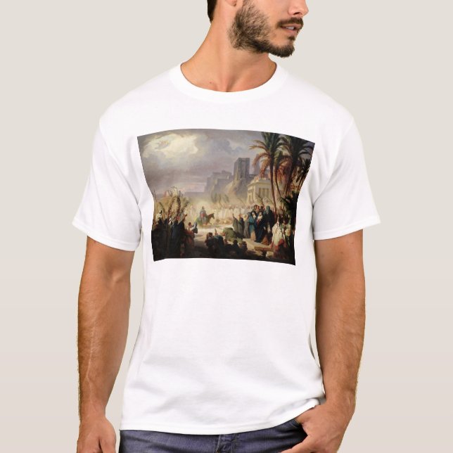 The Entry of Christ into Jerusalem T-Shirt (Front)