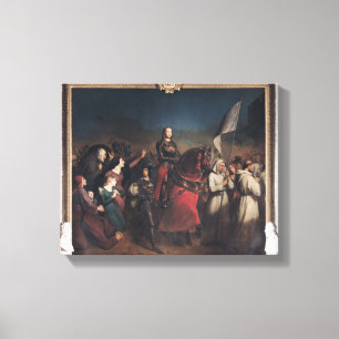 The Entry of Joan of Arc  into Orleans Canvas Print