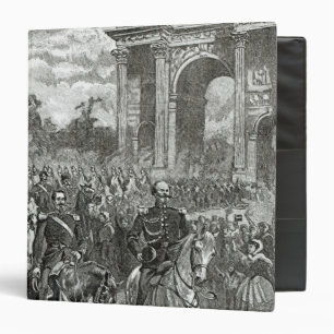 The entry of Napoleon III and Victor Emmanuel Binder
