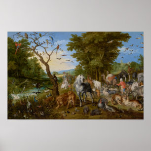 The Entry of the Animals into Noah's Ark (1613) Poster