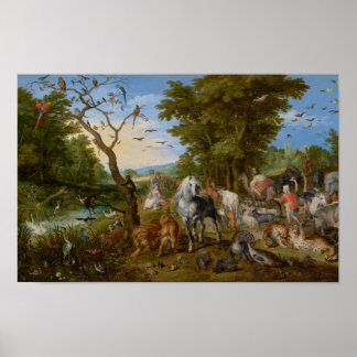 The Entry of the Animals into Noah's Ark (1613) Poster