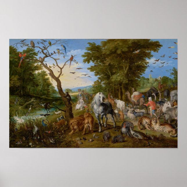 The Entry of the Animals into Noah's Ark (1613) Poster (Front)