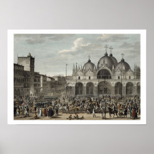The entry of the French into Venice and the theft Poster