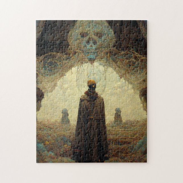 The Entryway Dark Fantasy Sci-Fi Jigsaw Puzzle (Vertical)