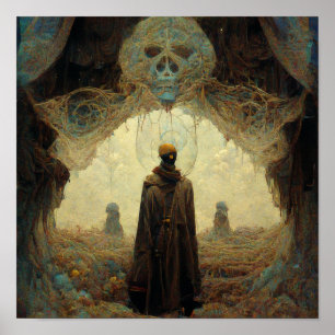 The Entryway Dark Fantasy Sci-Fi Poster