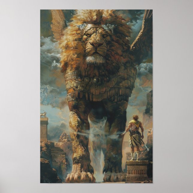 The Epic of Gilgamesh Inspired Poster (Front)