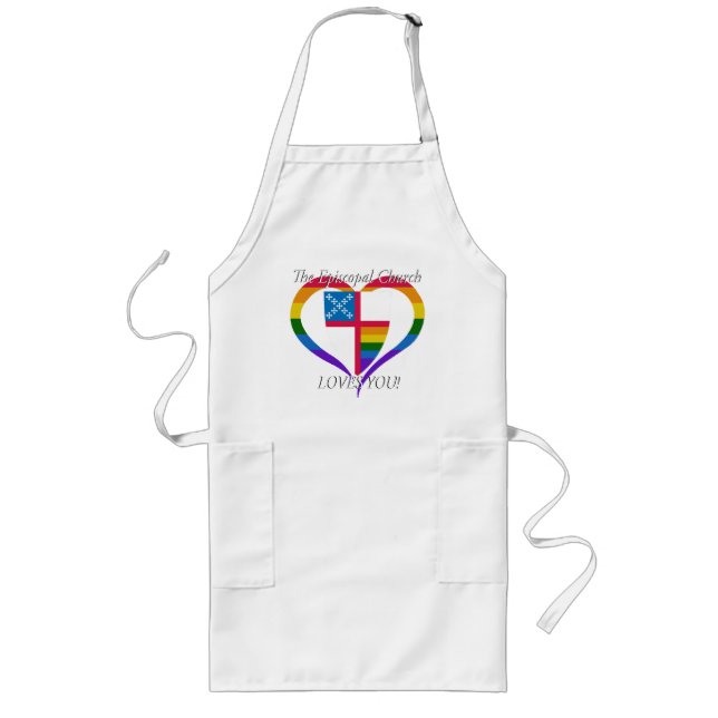 The Episcopal Church Loves You Apron LGBTQ (Front)