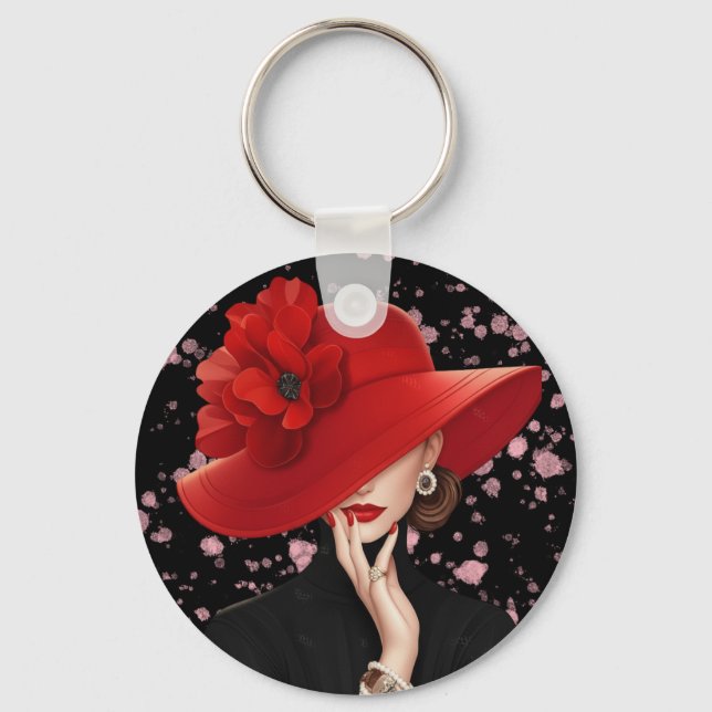 The Epitome of Elegance Keychain (Front)