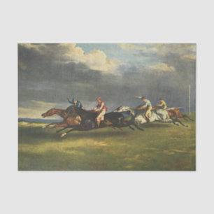 The Epsom Derby Horse Race Tissue Paper
