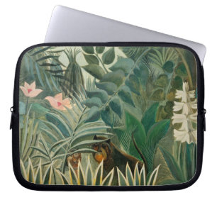 The Equatorial Jungle, 1909 (oil on canvas) Laptop Sleeve