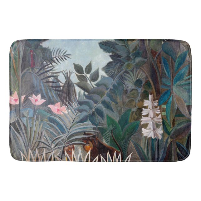 The Equatorial Jungle Bath Mat (Front)