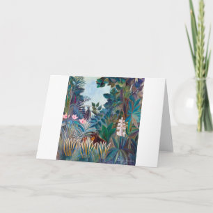 The Equatorial Jungle, Rousseau Card
