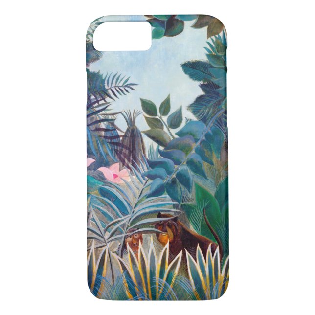 The Equatorial Jungle, Rousseau Case-Mate iPhone Case (Back)