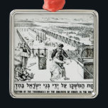 The Erection of the Tabernacle Metal Ornament<br><div class="desc">English School's The Erection of the Tabernacle by the Children of Israel in the Wilderness located at a Private Collection. The The Erection of the Tabernacle by the Children of Israel in the Wilderness was created around the 19th century.</div>