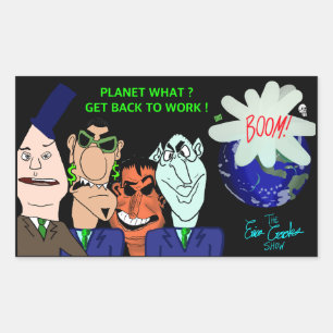 The Erica Crooks Show: Planet? Get back to work! Sticker