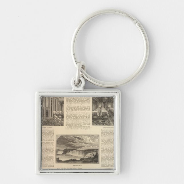 The Erie Railway Keychain (Front)