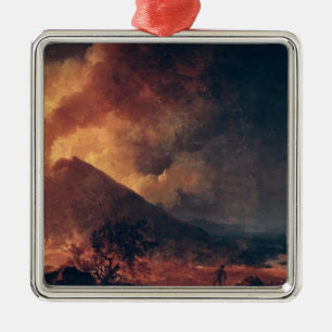 The Eruption of Mount Vesuvius in 1771 Metal Ornament