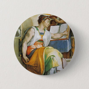 the Erythrean Sibyl 2 Inch Round Button