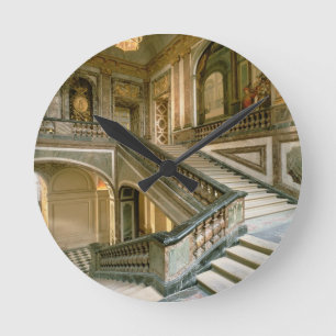 The Escalier de la Reine (Queen's Staircase) 1680 Round Clock