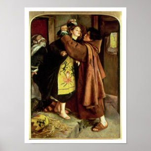 The Escape of a Heretic, 1559, 1857 (oil on canvas Poster