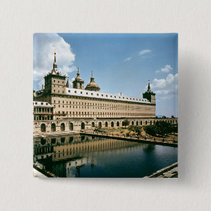 The Escorial Monastery 2 Inch Square Button