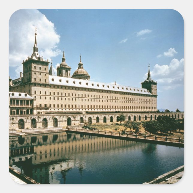 The Escorial Monastery Square Sticker (Front)