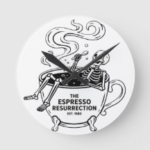 The Espresso Resurrection Funny Skeleton Coffee