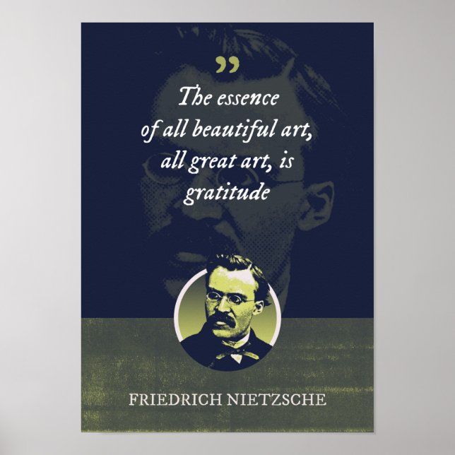 The essence of all beautiful art, all great art poster (Front)