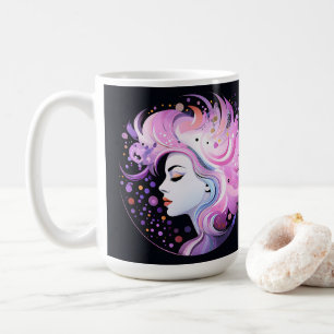 "The Essence of Elegance" Women's Beauty Coffee Mug