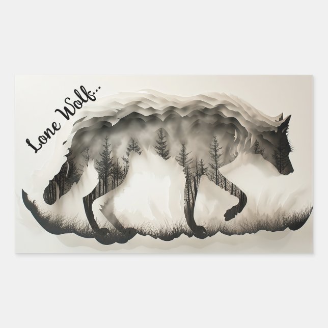 The Essence of Wilderness Sticker (Front)