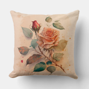 The Eternal Beauty of Roses Pillow