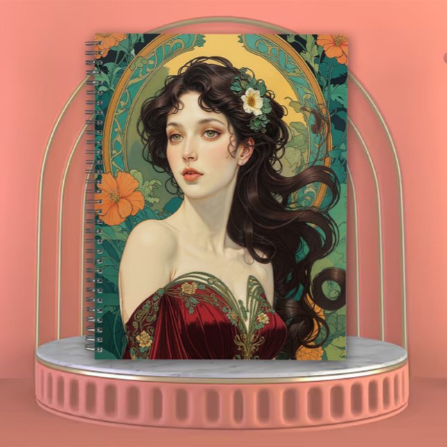 The Eternal Bloom Art Nouveau Woman Planner (Creator Uploaded)