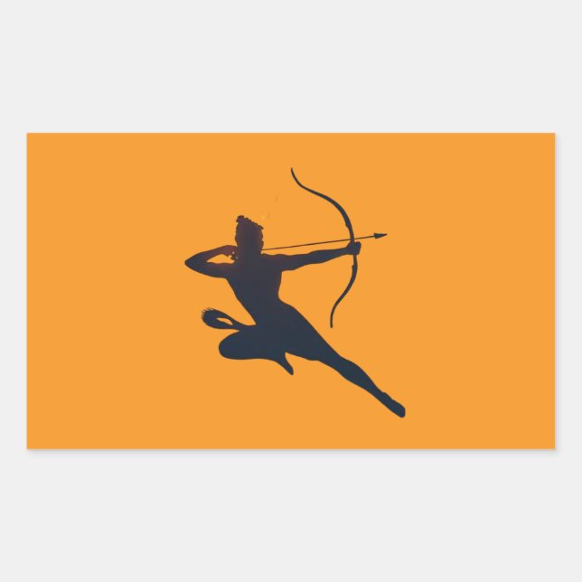 The Eternal Glow of Dussehra – Shree Ram Sticker (Front)