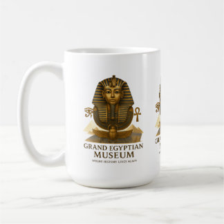 The Eternal Legacy – Grand Egyptian Museum Opening Coffee Mug